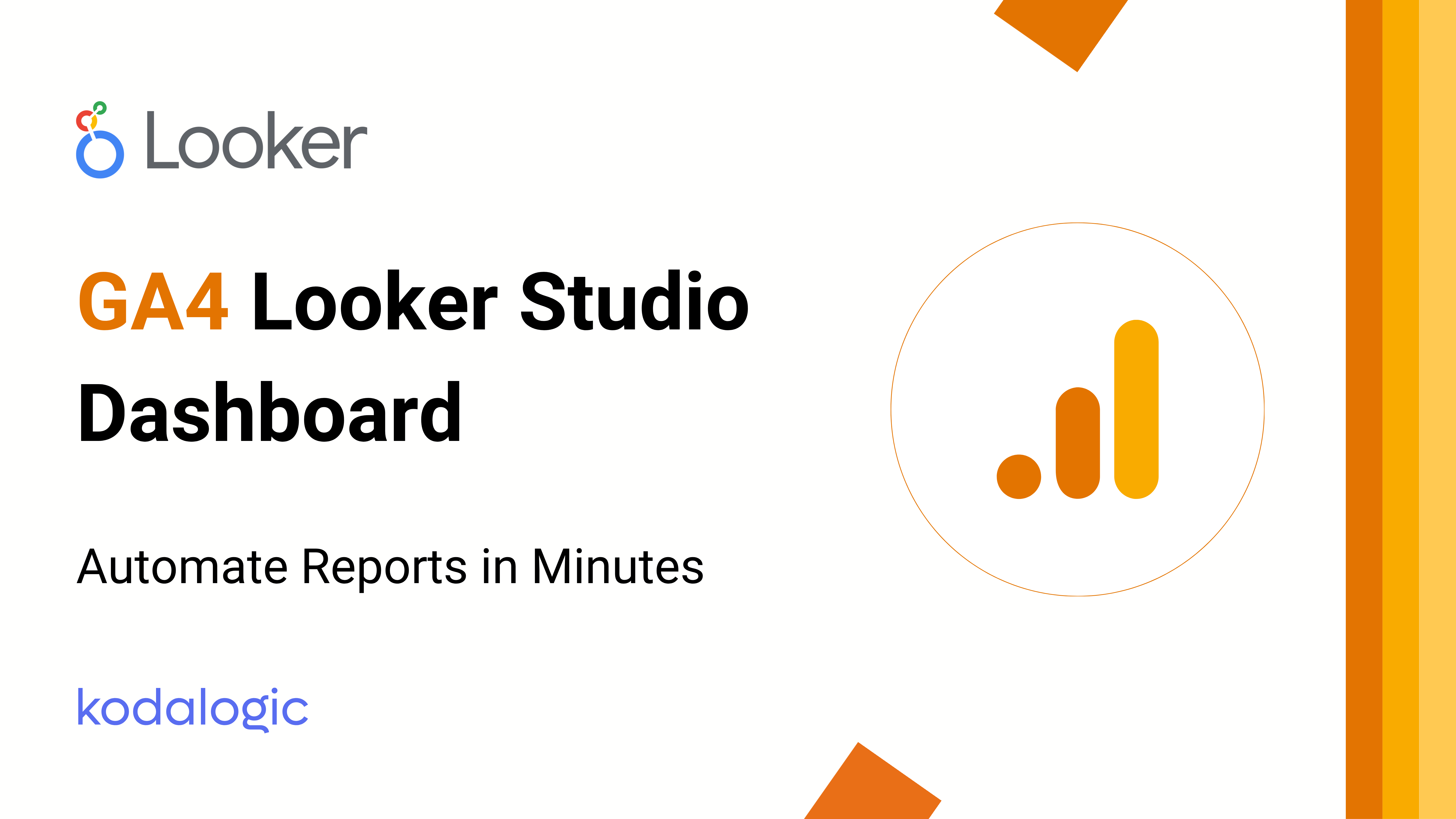 Post Cover - GA4 Looker Studio Dashboard: Automate Reports in Minutes
