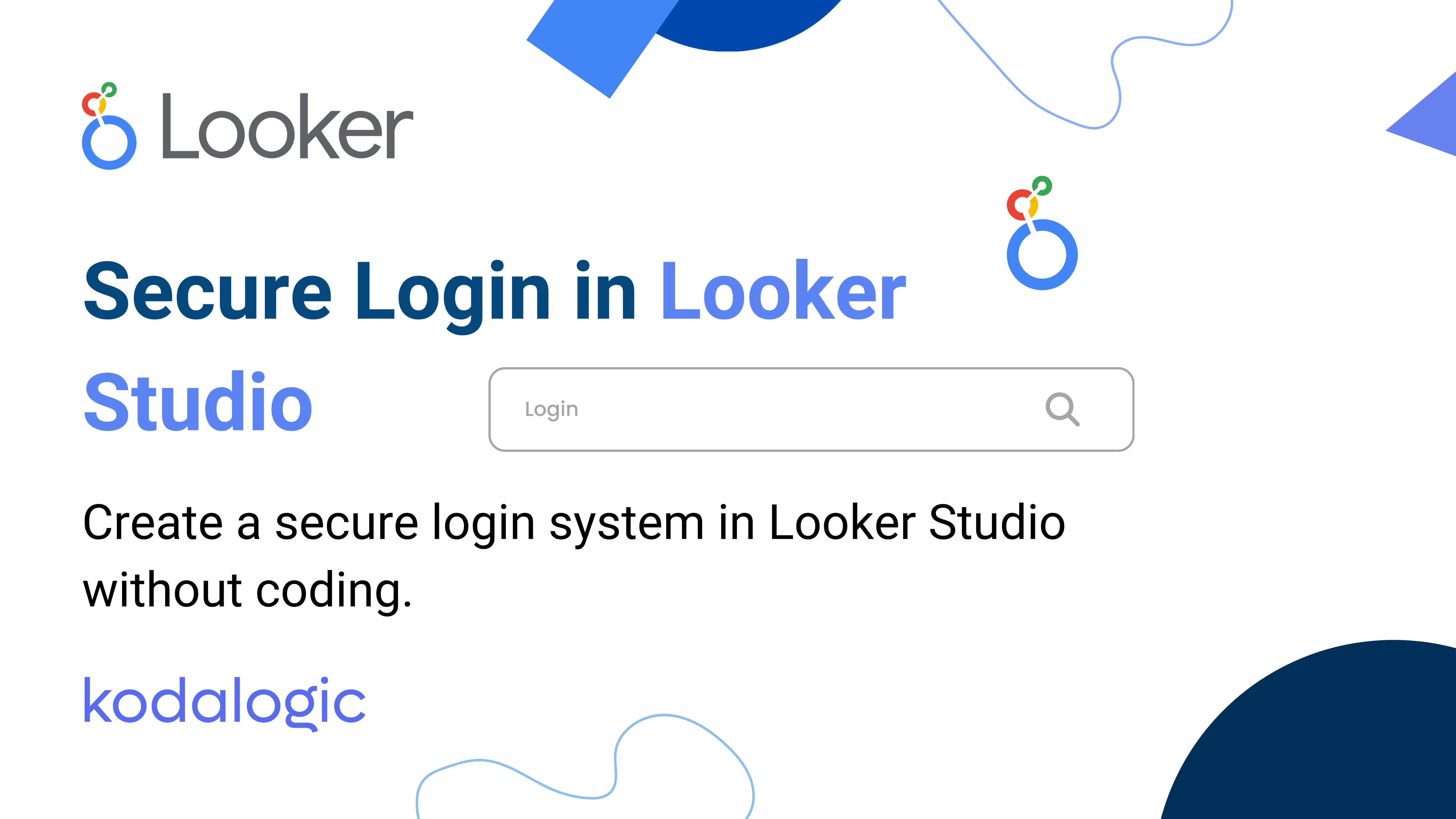 Post Cover - Looker Studio Password Login: Secure Access Without Code